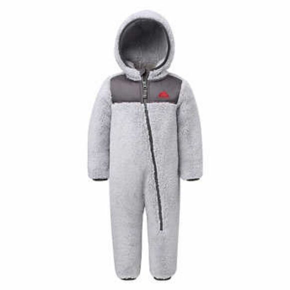 Snozu Infant 2-piece Fleece Set, Gray - Picture 2 of 7